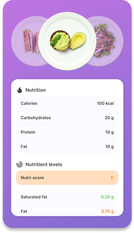Track macros & carbs